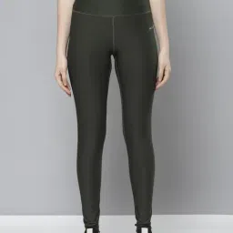 ALCIS Olive Skinny Fit Leggings-image-60