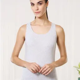 Van Heusen Grey Cotton Plain Tank Top-picture-17