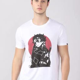 Bushirt White Cotton Crew T-Shirt-image-77