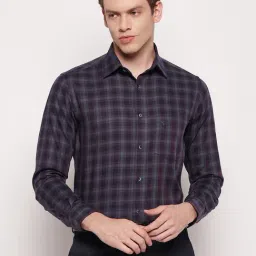 Cantabil Multicolor Regular Fit Check Shirt-picture-40