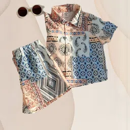 NAAMJAP Kids-Unisex Pure Cotton Printed Clothing Set-picture-36