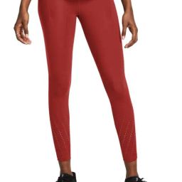Under Armour Orange Slim Fit Sports Tights-image-76