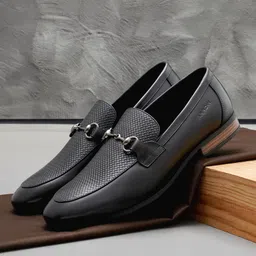 Arrow Men Copland Leather Horsebit Loafers-picture-36