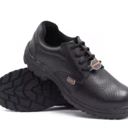 Hillson Argo Steel Toe Safety Shoes Low Ankle PU Sole Black Leather Size UK 8-image-2