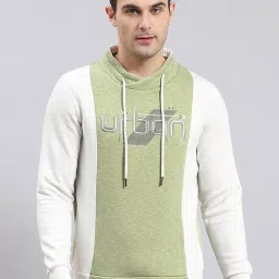 Monte Carlo Pista Green Smart Fit Colour Block Sweatshirt image 1