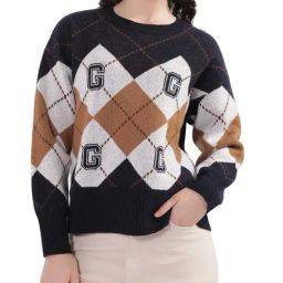 Gant Black Printed Sweater-12