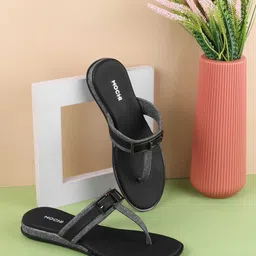 Mochi Women Open Toe Flats-image-20