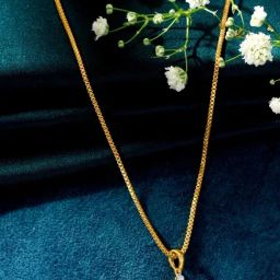 P.N.Gagdil Jewellers Guardian Cross Classic Gold and DIA Pendant for Woman-image-72