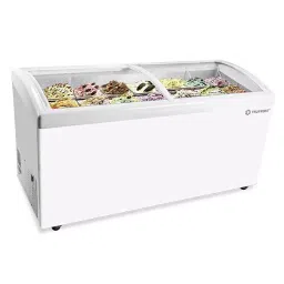 Trufrost 430 L Double Door Non Convertible Curved Glass Top Freezer GTC 450-49