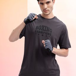 HRX by Hrithik Roshan Men Typography Printed Training T-shirt-picture-19