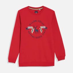 Allen Solly Junior Boys Red Embroidery Sweatshirt-image-98