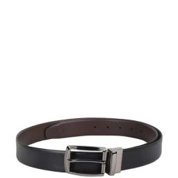 Allen Solly Black & Brown Leather Reversible Belt For Men-image-19
