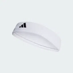 adidas White Tennis Headband for Men-picture-41