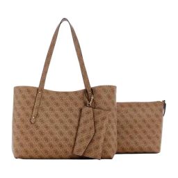 Guess Latte Brenton Logo Tote-picture-7