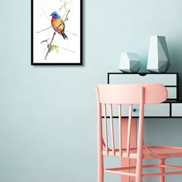999Store Multicoloured Bird Wall Painting-image-99