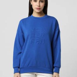 Van Heusen Blue Regular Fit Sweatshirt-image-54