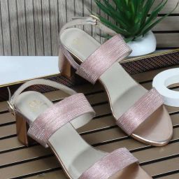 Carlton London Women's Rose Gold Back Strap Sandals-image-19