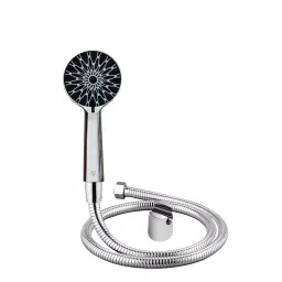 RN 120 mm (4.72 inch) ABS Black Wall Mount Hand Shower Set with 1.5 m Hose, RNHSBB6973-image-47