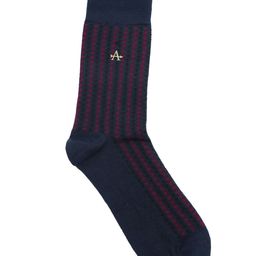 Arrow Men Geometric Printed Pure Cotton Calf-Length Socks-image-71