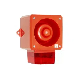clifford and snell Clifford Snell YL50 Series Red Sounder Beacon 230 V AC IP66 Fixed Mount 112 dB at 1 m, 204646-picture-45