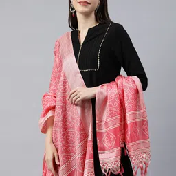Rani Saahiba Bandhani Printed Dupatta-picture-1