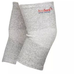 AccuSure Medium Bamboo Yarn 4 Way Stretchable Pain Relief Knee Support AOK12-M-18