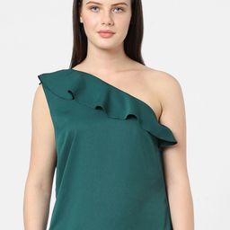 Vero Moda Green One Shoulder Top-picture-10