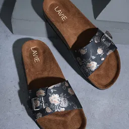 Lavie Women Printed Open Toe Flats-image-21