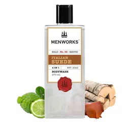 Menworks Italian Suede 2 In 1 Body Wash - 270 ml-12