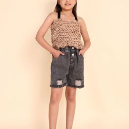 YK Girls Printed Top with Shorts-picture-40