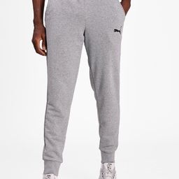 Puma Men Grey Essentials Logo Sustainable Knitted Sweat Pants-image-44