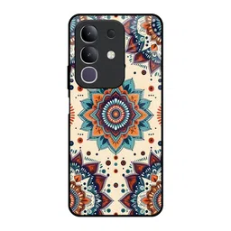 QRIOH Geometric Printed Vivo T4x 5G Back Case Mobile Accessories-picture-18