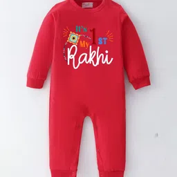 BLUSHES Infants Printed Pure Cotton Romper-image-39