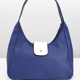 French Connection Textured Structured Hobo Bag-image-93