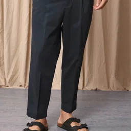 Mr Bowerbird Men Oversized Fit Pleated Trousers-image-62