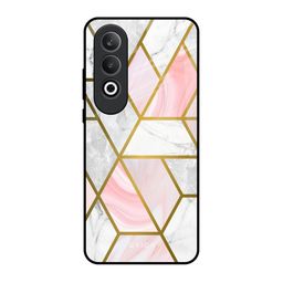 QRIOH Geometrical Marble Real OnePlus Nord CE4 5G Impact Resistant Back Case-39