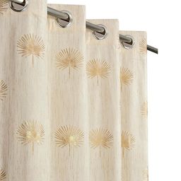 Myntra Elegant Homes Set Of 3 Cream Velvet Long Door Curtains-picture-49