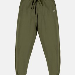 Kiddopanti Unisex Solid Track Pant - Military Green-image-59