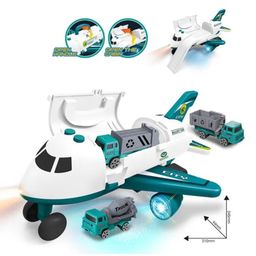 NEGOCIO Interactive Airplane Toy with Toy Cars - Toy Airplane with Lights, Music, Jet Mist Effect & Play Mat - Battery-Operated, Realistic Design - Engineering & Travel Toys for Boys & Girls Age 3+ - COLOR MAY VARY-27
