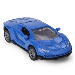 Kids Fun Toys Pull Back 1:32 Die Cast Sport Toy Car - Blue-9