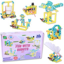WitBlox Fun with Robots - Compatible with Arduino Plug Fit Modular Electronics Circuits for Motors & Machines STEM Experiments Birthday Robotics Kits Gift Toys for Boys, Girls & Kids Age 8 to 16 Y-25