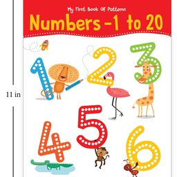 wonder house books My First Book Of Patterns Number Writing Practice - English image 3