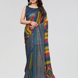 Civamee Leheriya Satin Leheriya Saree-picture-36