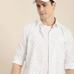 encore by INVICTUS Geometric Printed Casual Shirt-image-65