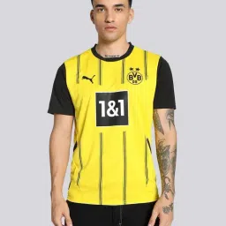 Puma Yellow Regular Fit Printed Sports T-Shirt-image-37