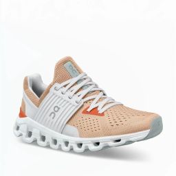 On Women's Cloudswift 2 Copper & Frost Running Shoes image 2