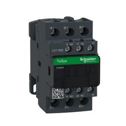 Schneider Electric TeSys D Contactor 3 Pole 32A AC-3, 50A AC-1, 32A AC-3e 1NO+1NC 110V AC LC1D32F7-38