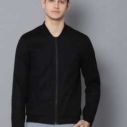 LINDBERGH Men Black Solid Cardigan Sweater-image-48