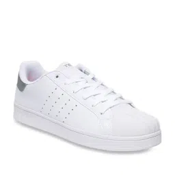 Xtep Men's Dynamic White Skateboarding Shoes-4