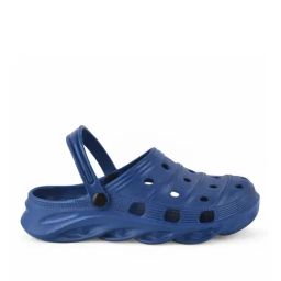 Paragon Men's Blue Back Strap Clogs-34